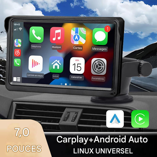 Écran Voiture CarPlay Android 7 pouces