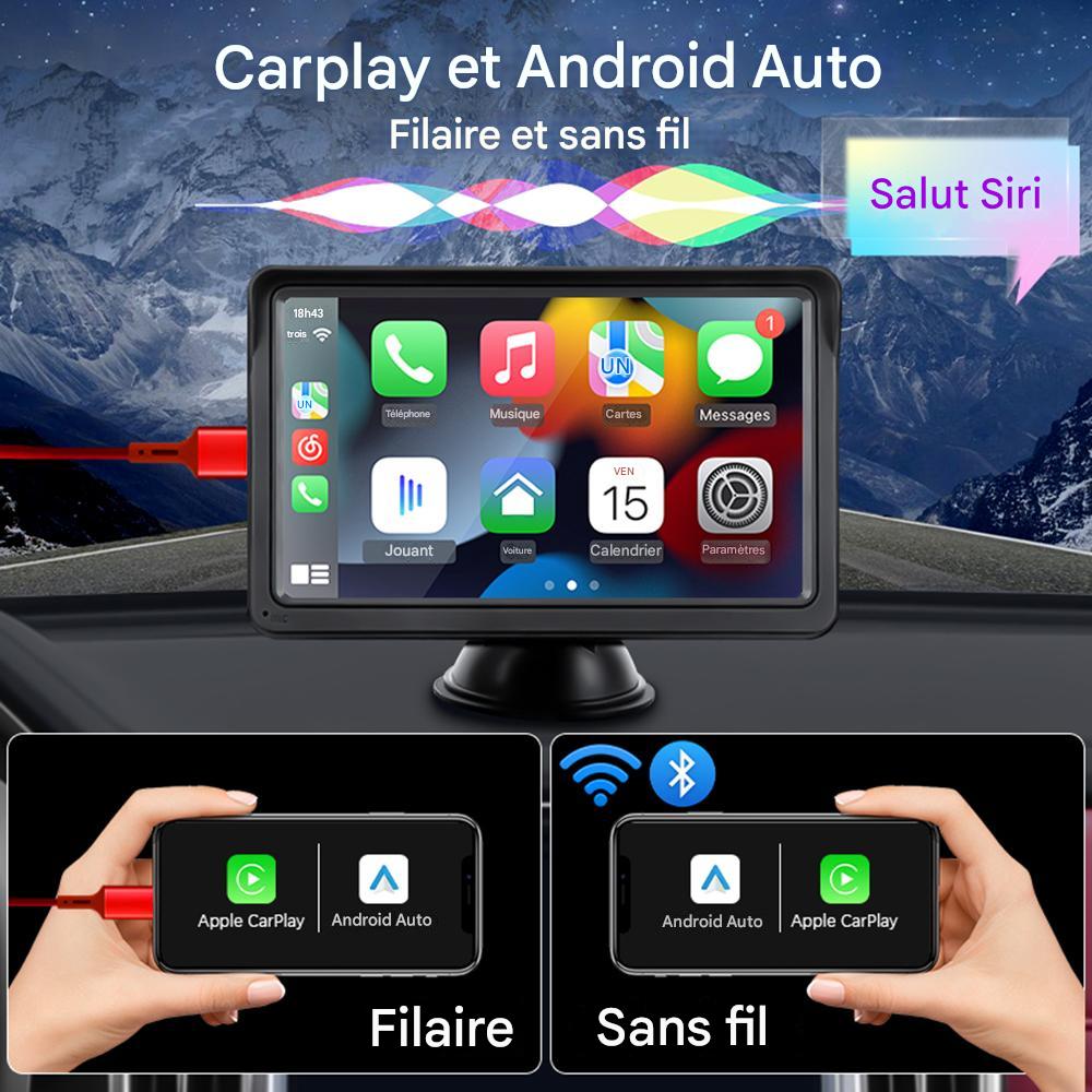 Écran Voiture CarPlay Android 7 pouces