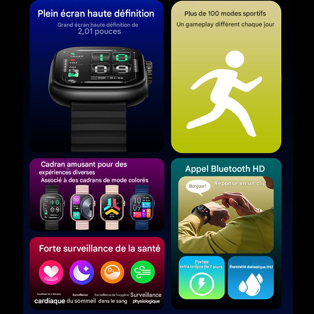 Montre Intelligente 2.01 Flashlight