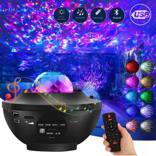 Projecteur Étoilé LED Bluetooth Musical