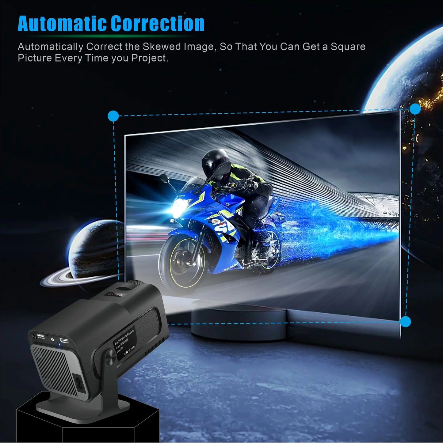 Mini Projecteur LED Android Home Cinéma